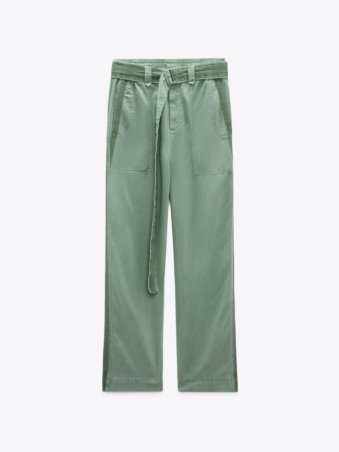 

ZARA Women Green Trousers