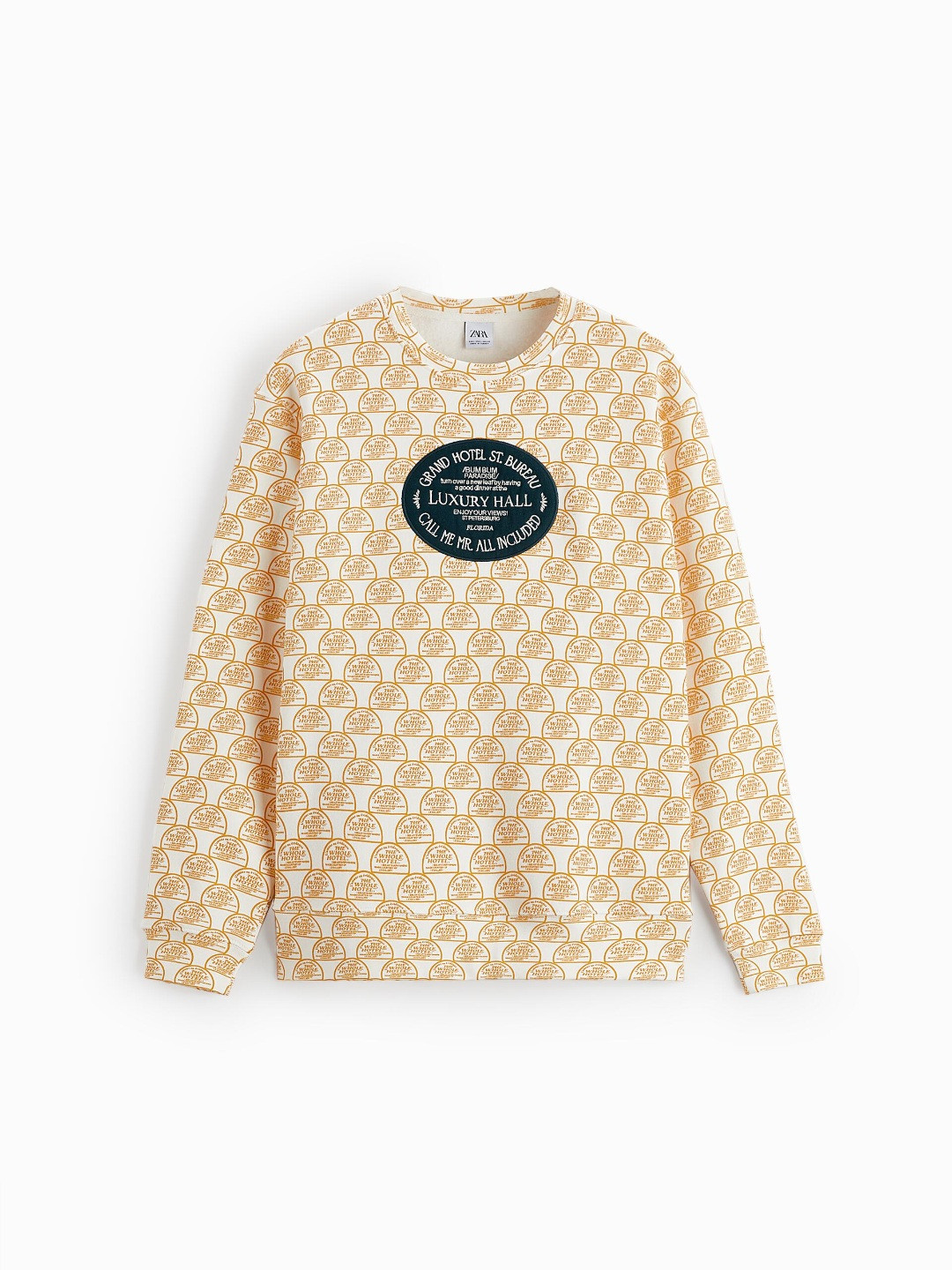

ZARA Men Yellow Sweatshirts