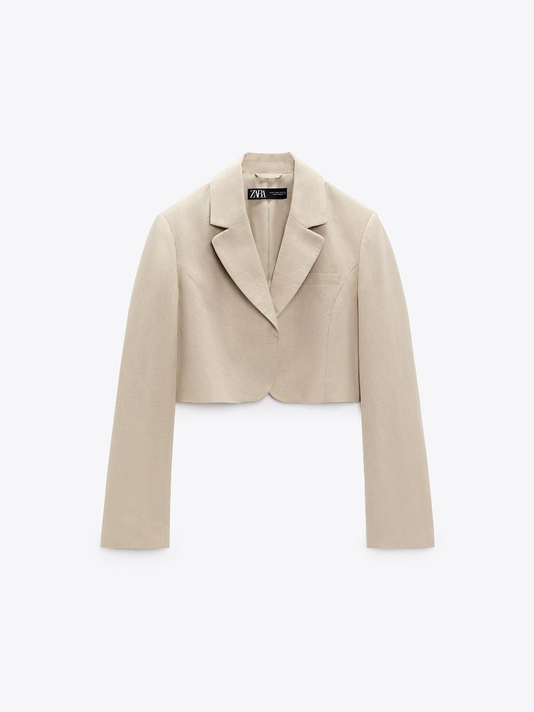 

ZARA Women Brown Blazers