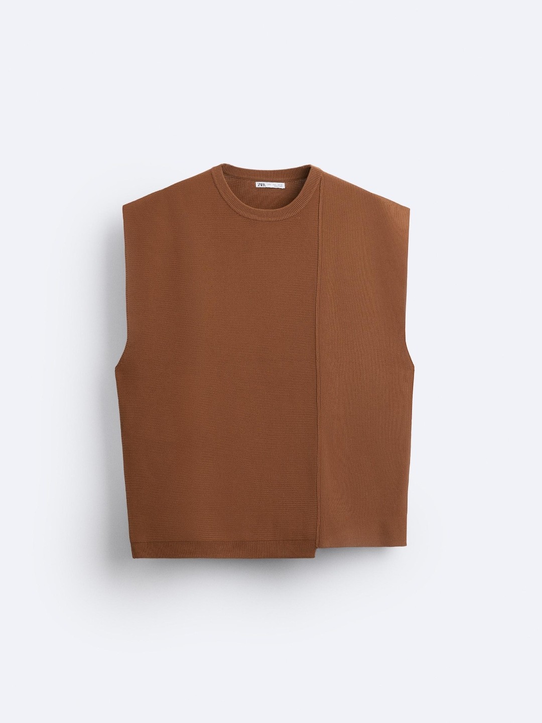 

ZARA Men Brown Sweaters