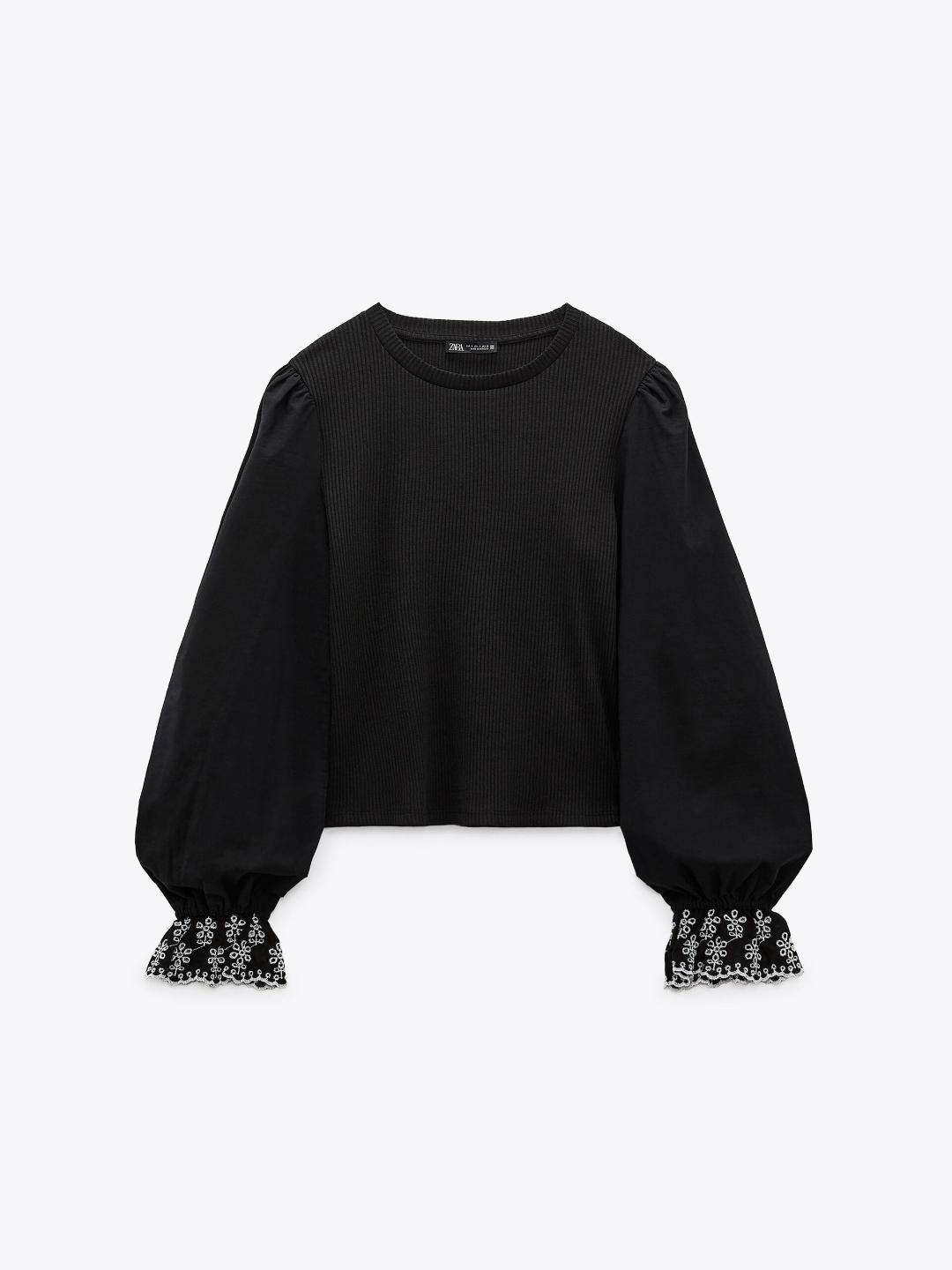 

ZARA Women Black Sweatshirts
