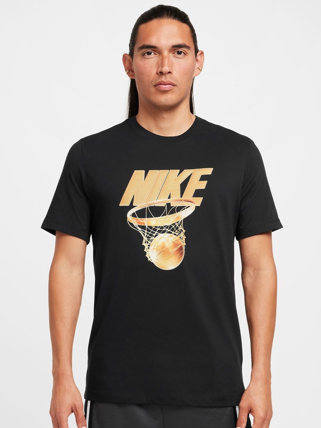 

Nike Dri-FIT Men Basketball T-Shirt, Black