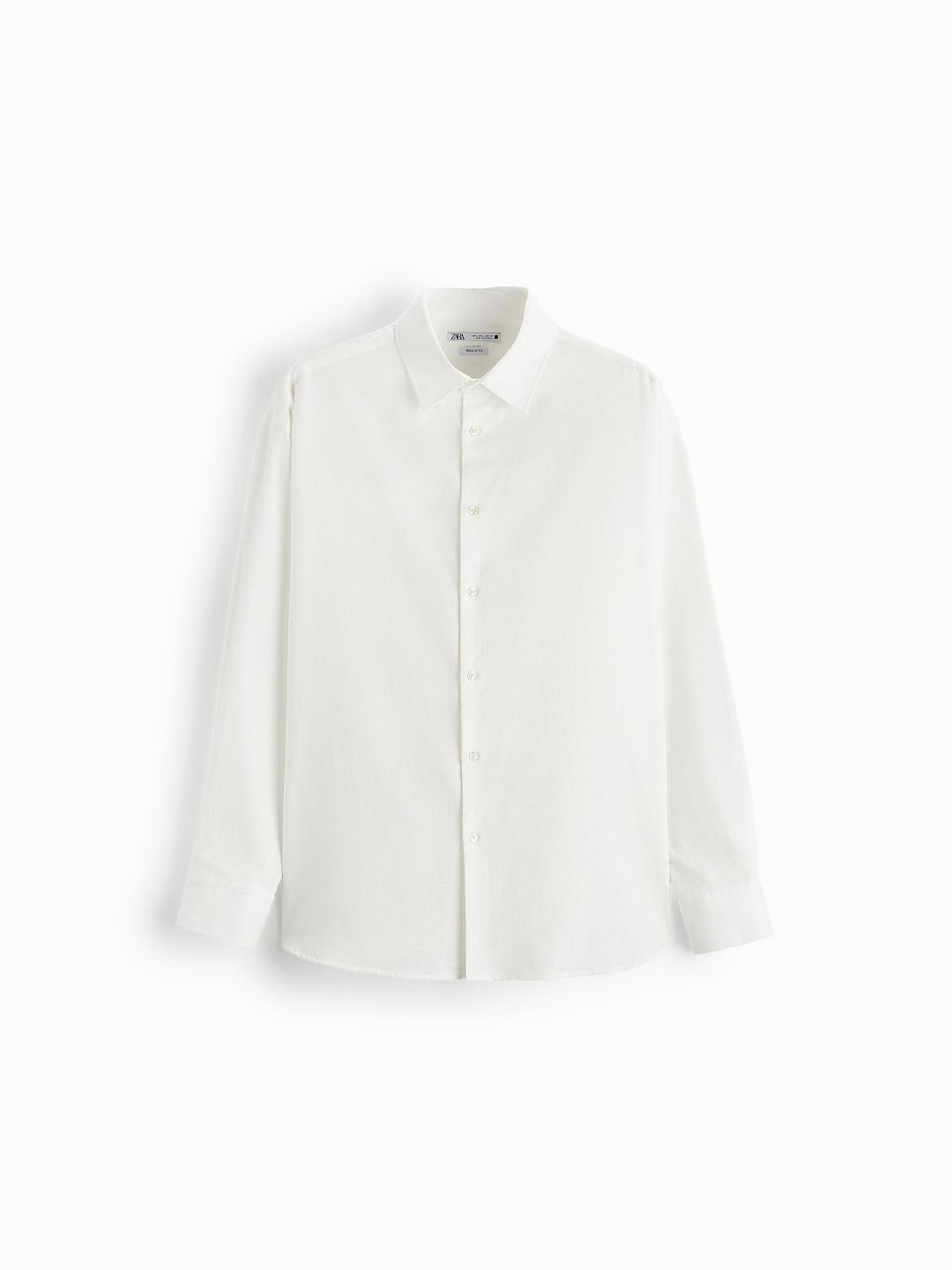 

ZARA Men White Shirts