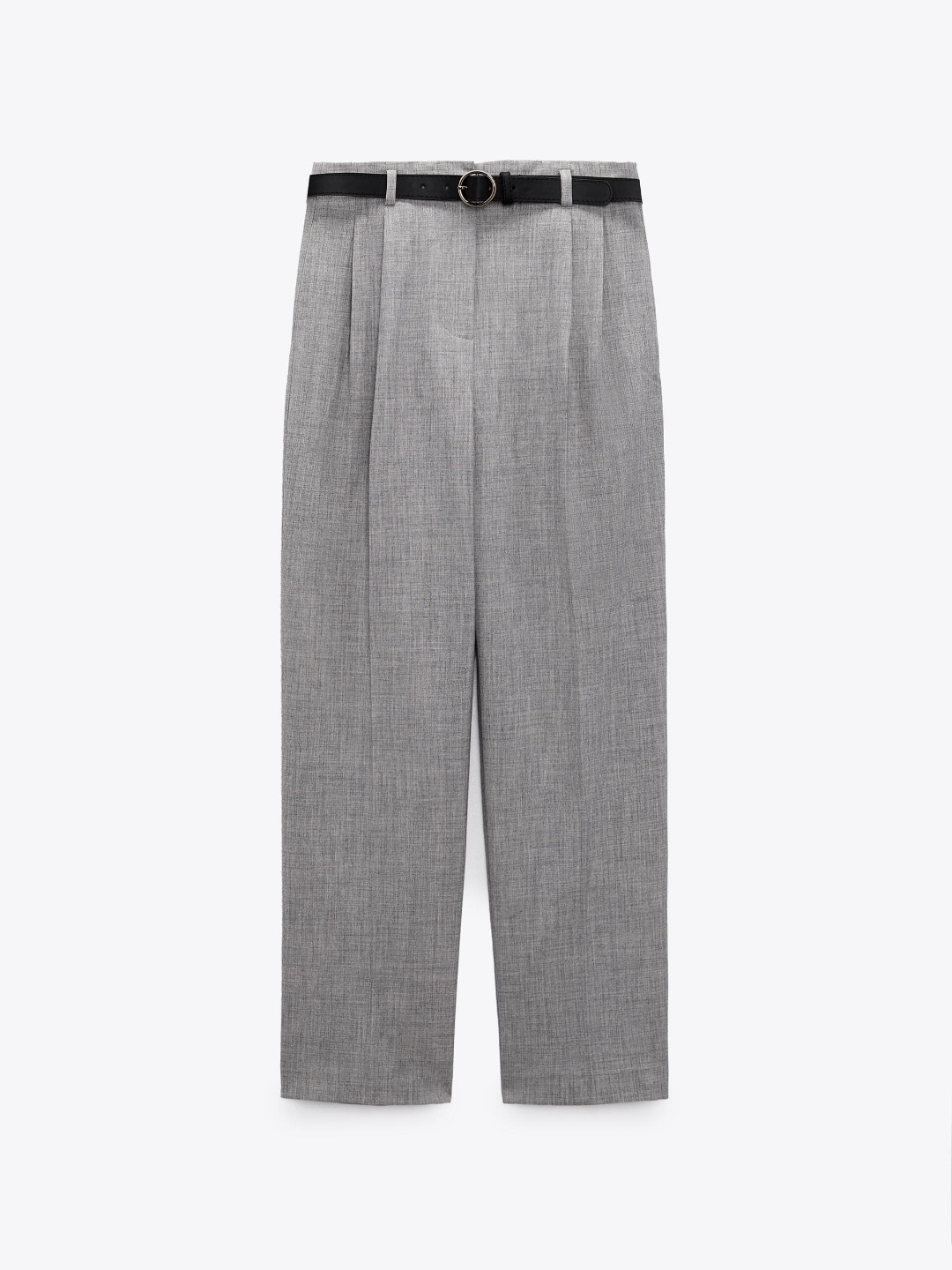 

ZARA Women Grey Trousers