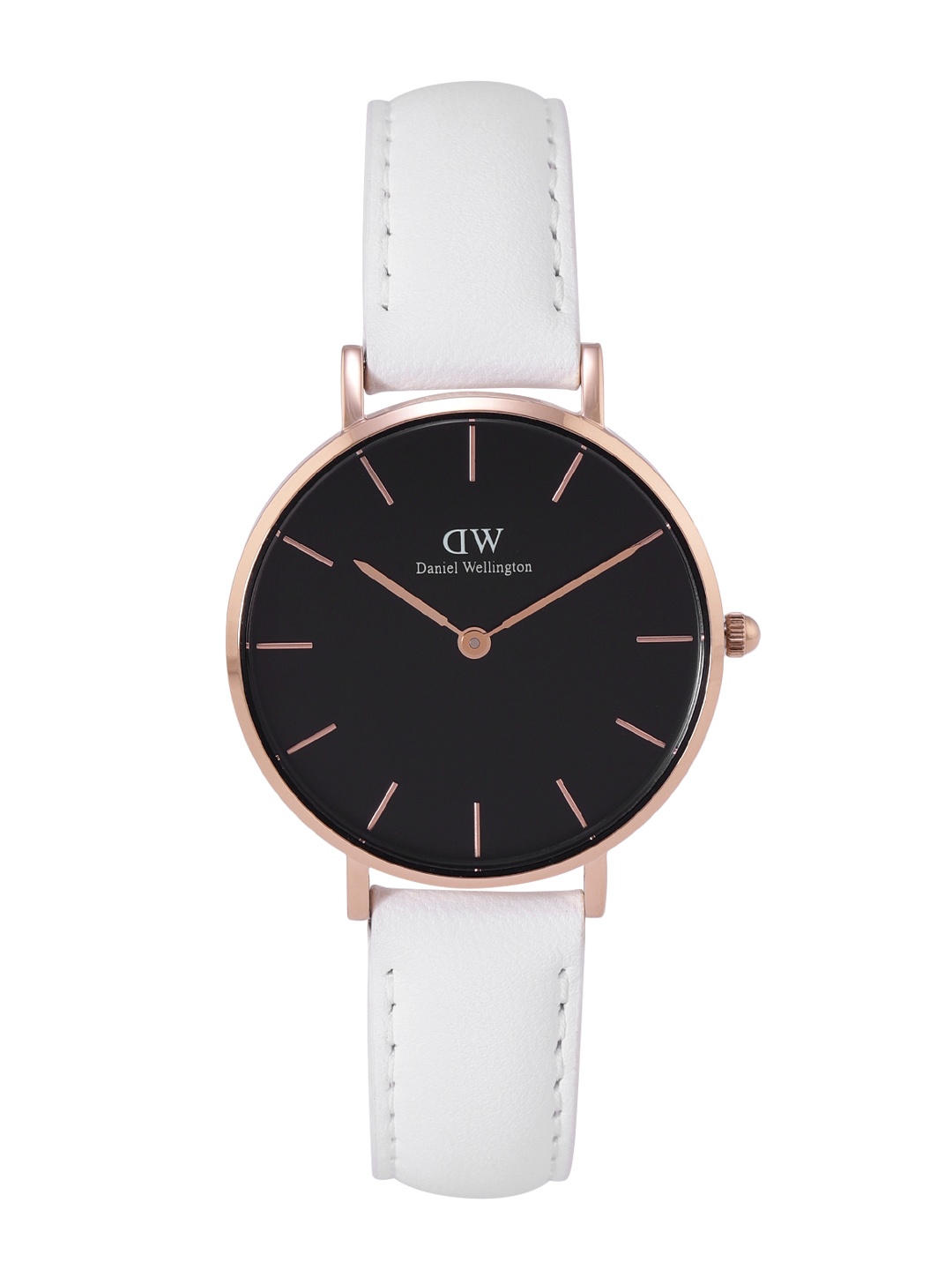 

Daniel Wellington Women Dial & Leather Straps Analogue Watch DW00100283K, Black