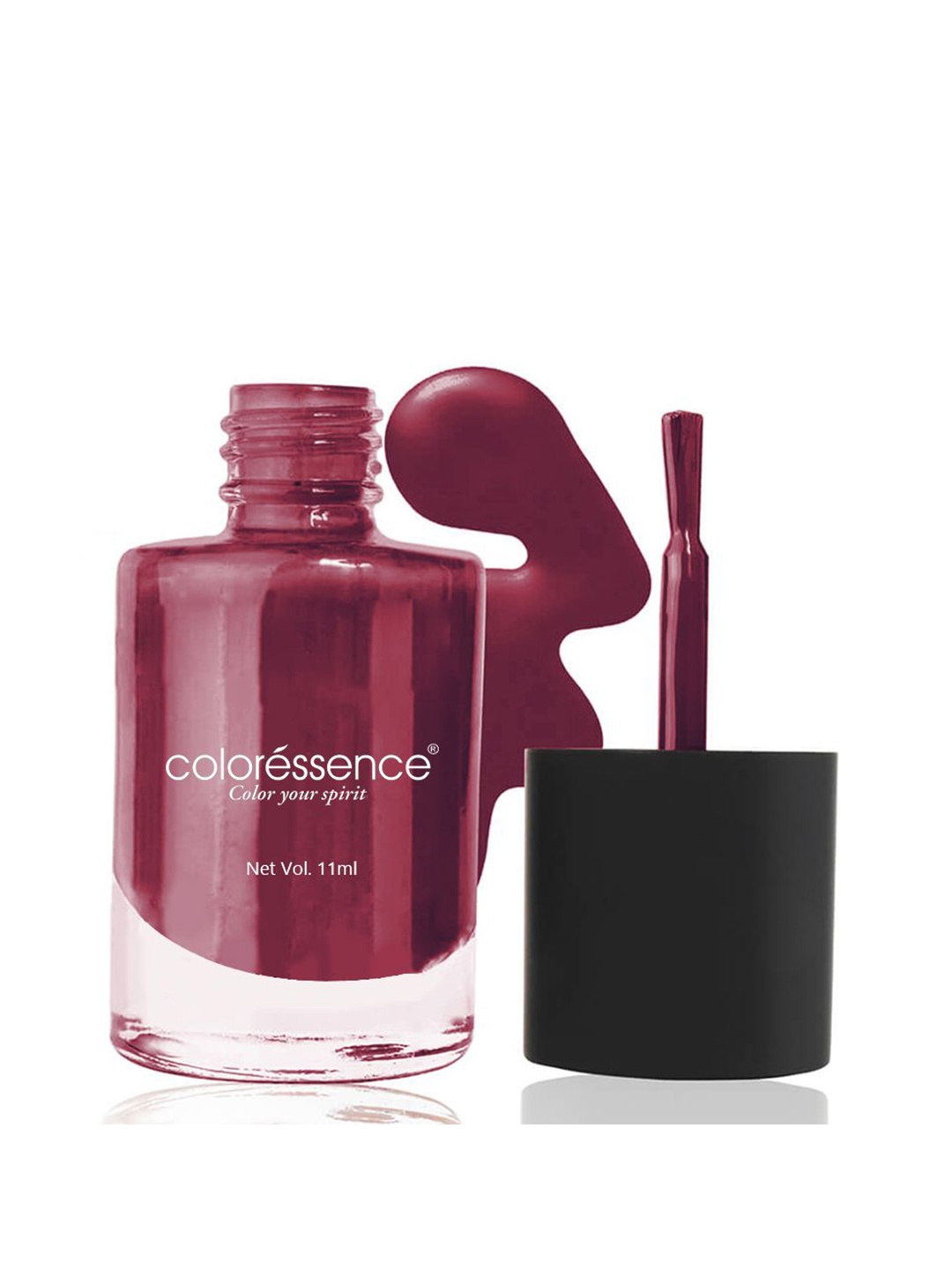 

Coloressence Everyday Glam Regular Nail Polish - 11 ml - Rooh, Brown