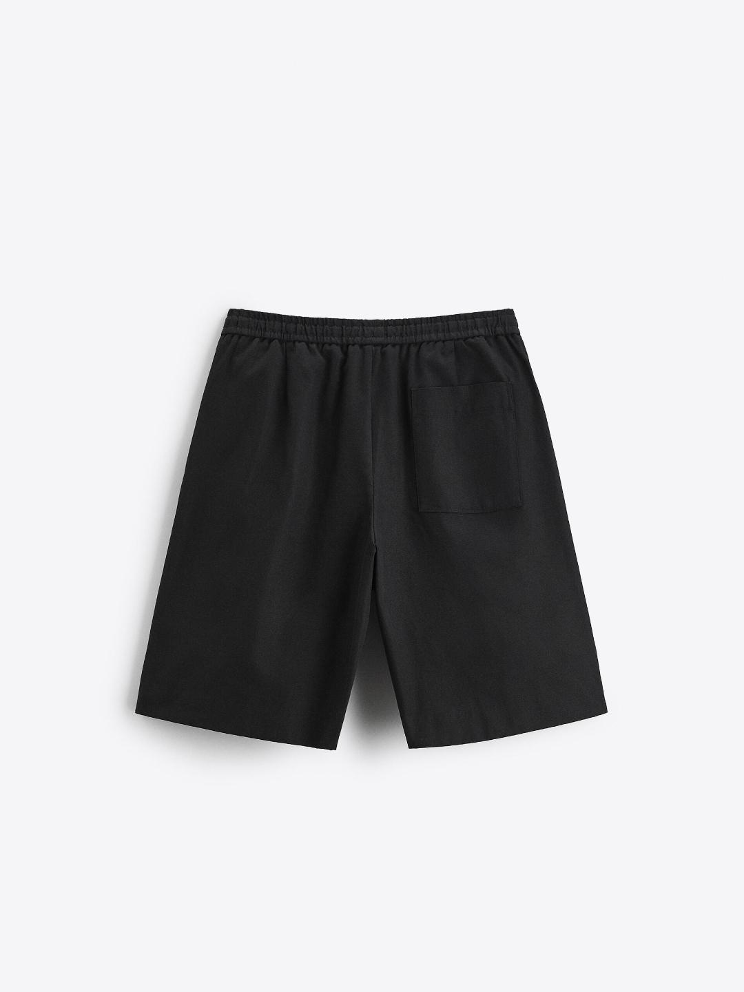 

ZARA Men Black Shorts