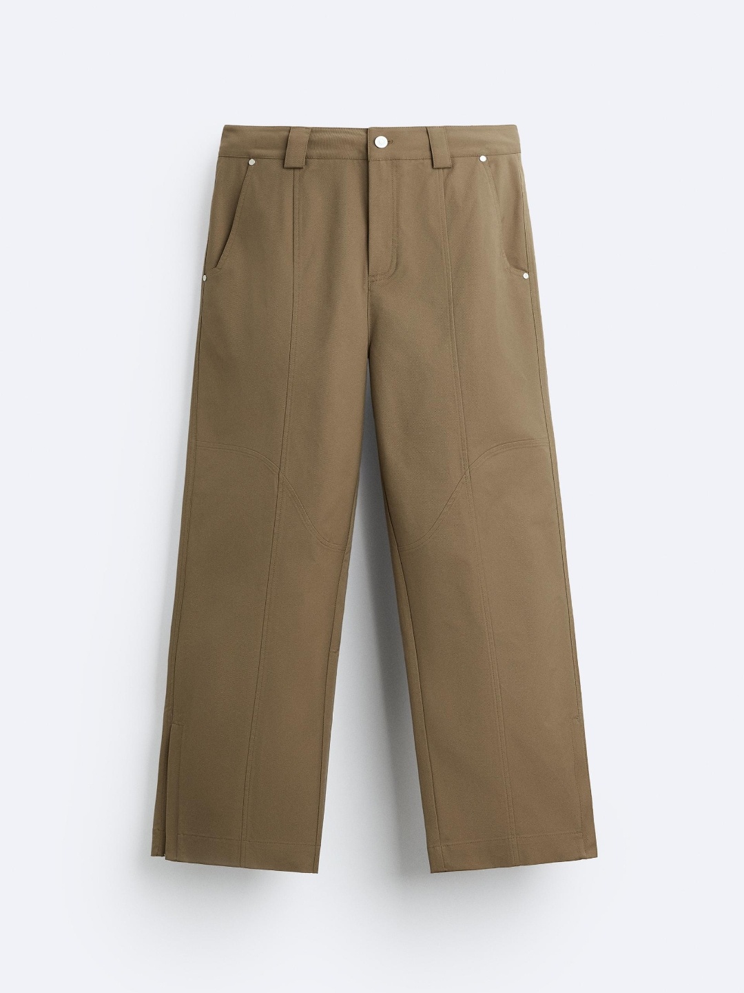 

ZARA Men Brown Trousers