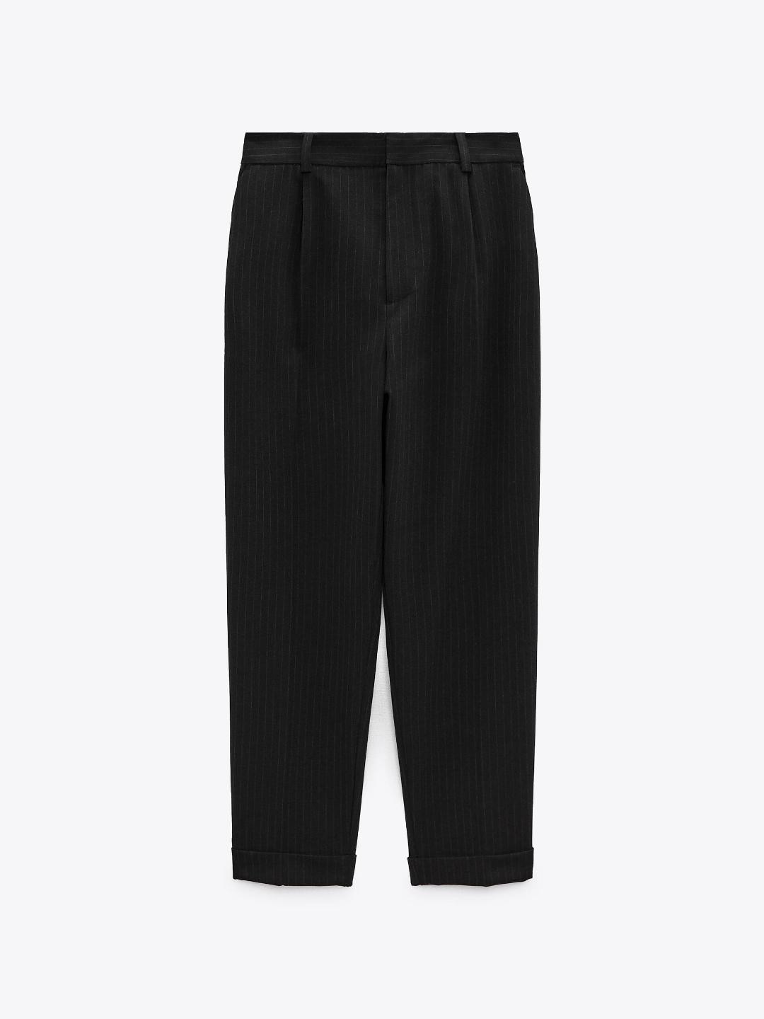 

ZARA Women Black Trousers