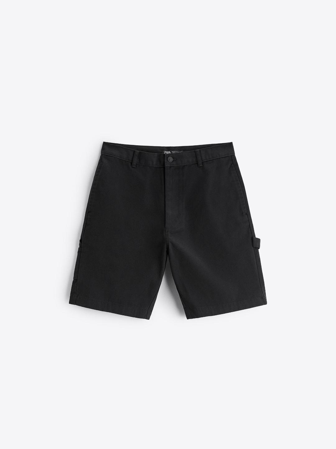 

ZARA Men Black Shorts