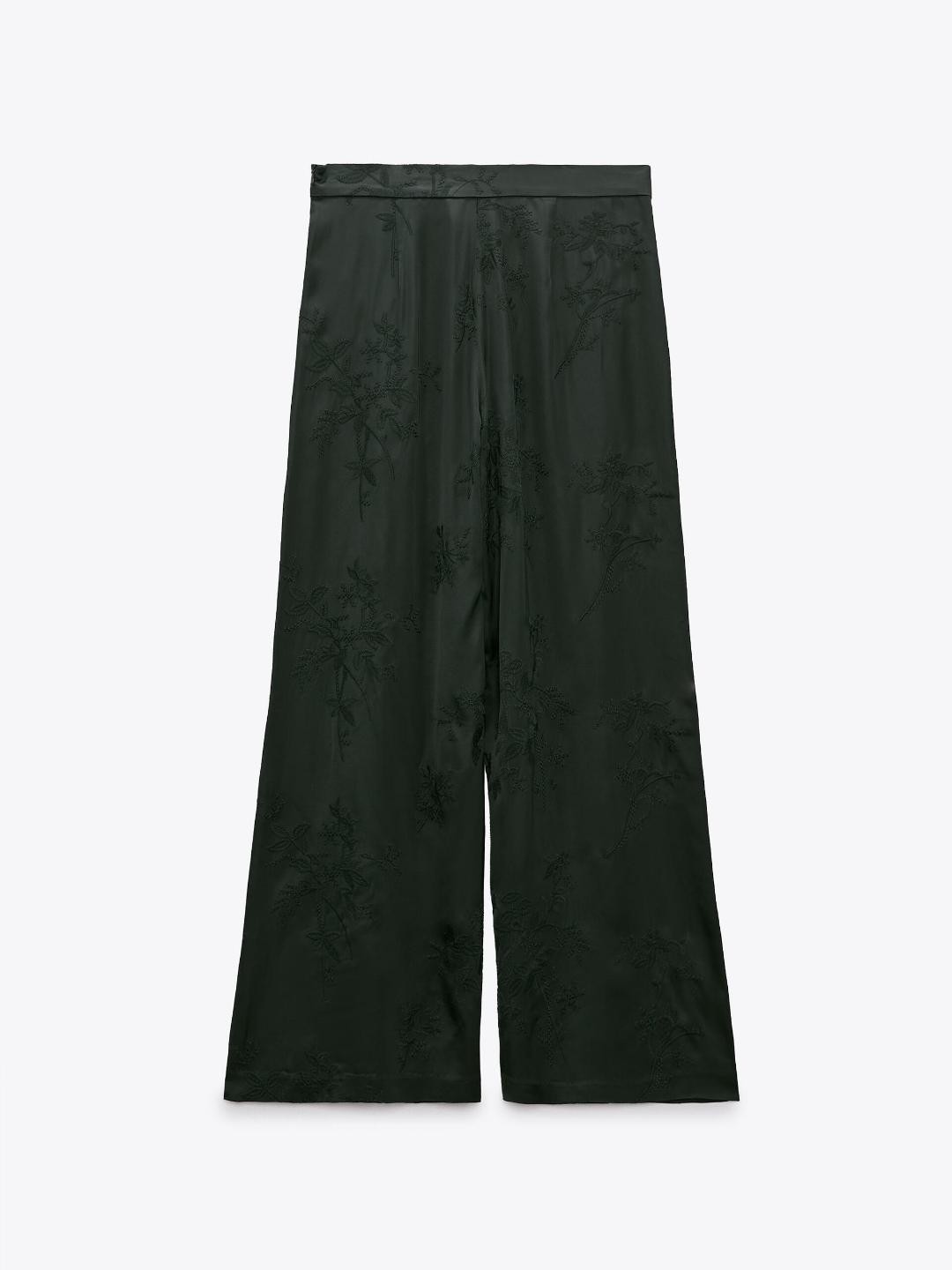 

ZARA Women Green Trousers