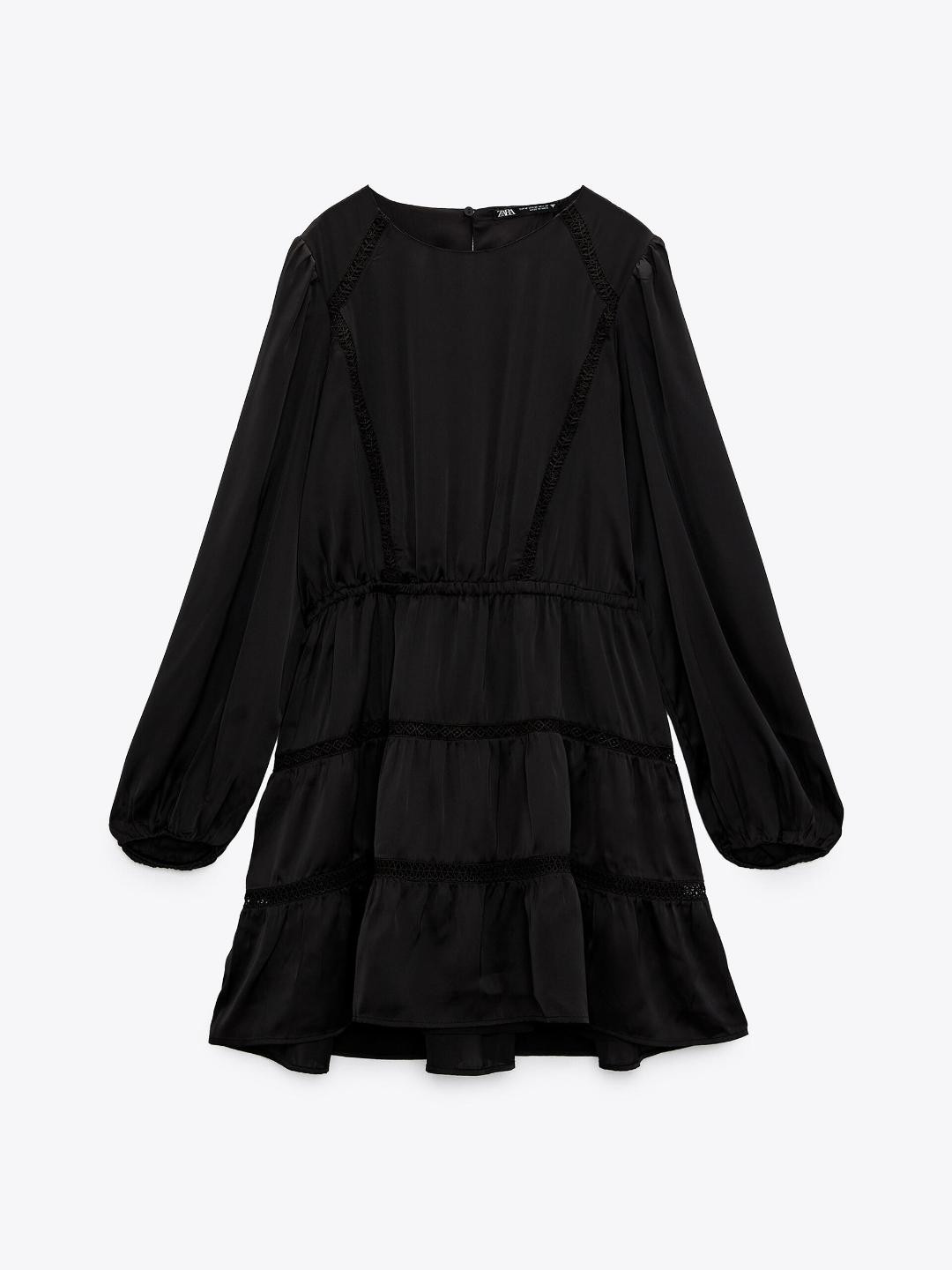 

ZARA Women Black Dress