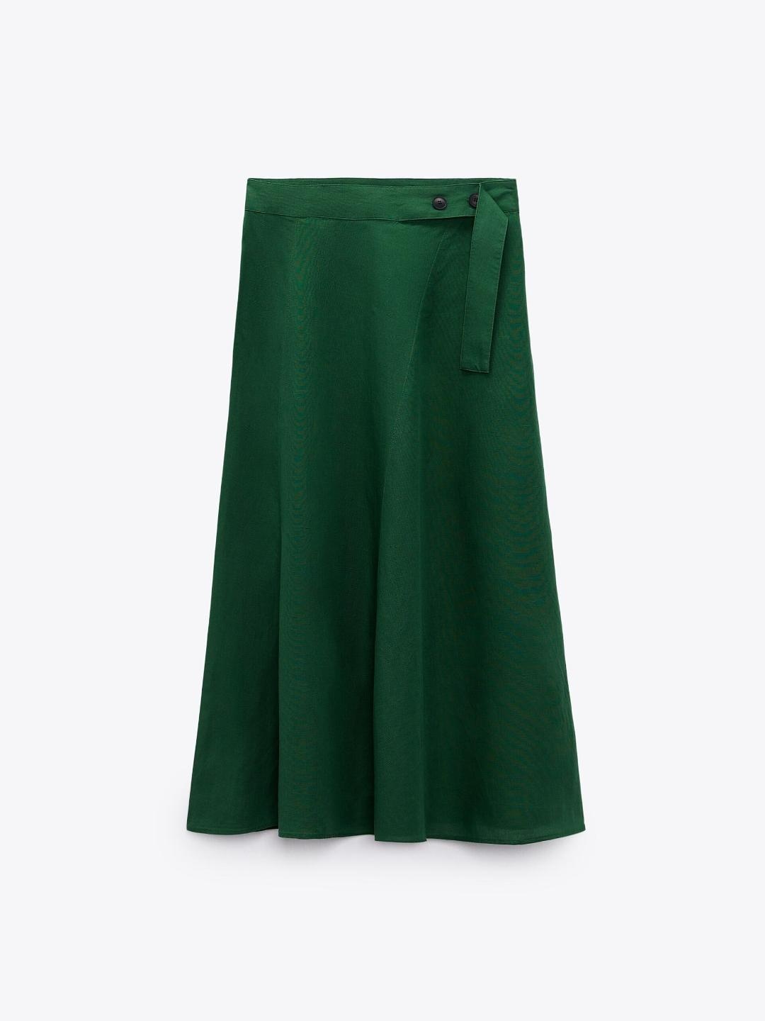 

ZARA Women Green Skirts