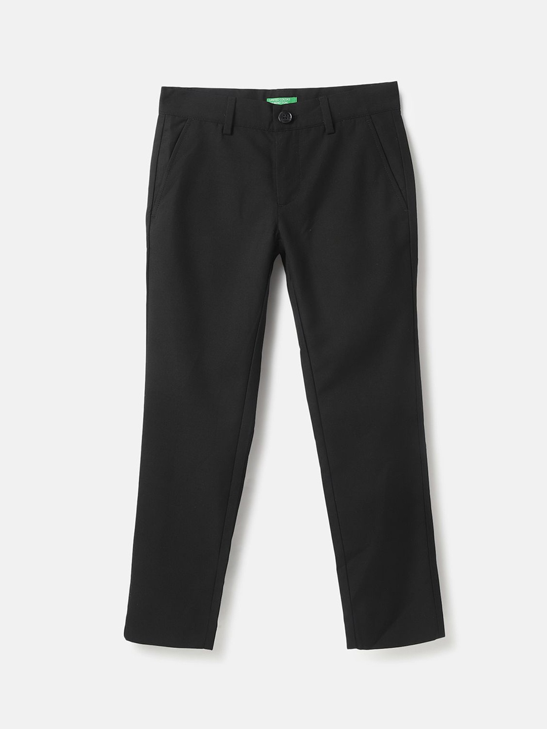 

United Colors of Benetton Boys Slim Fit Trouser, Black