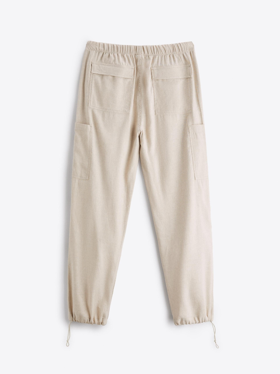 

ZARA Men Beige Trousers