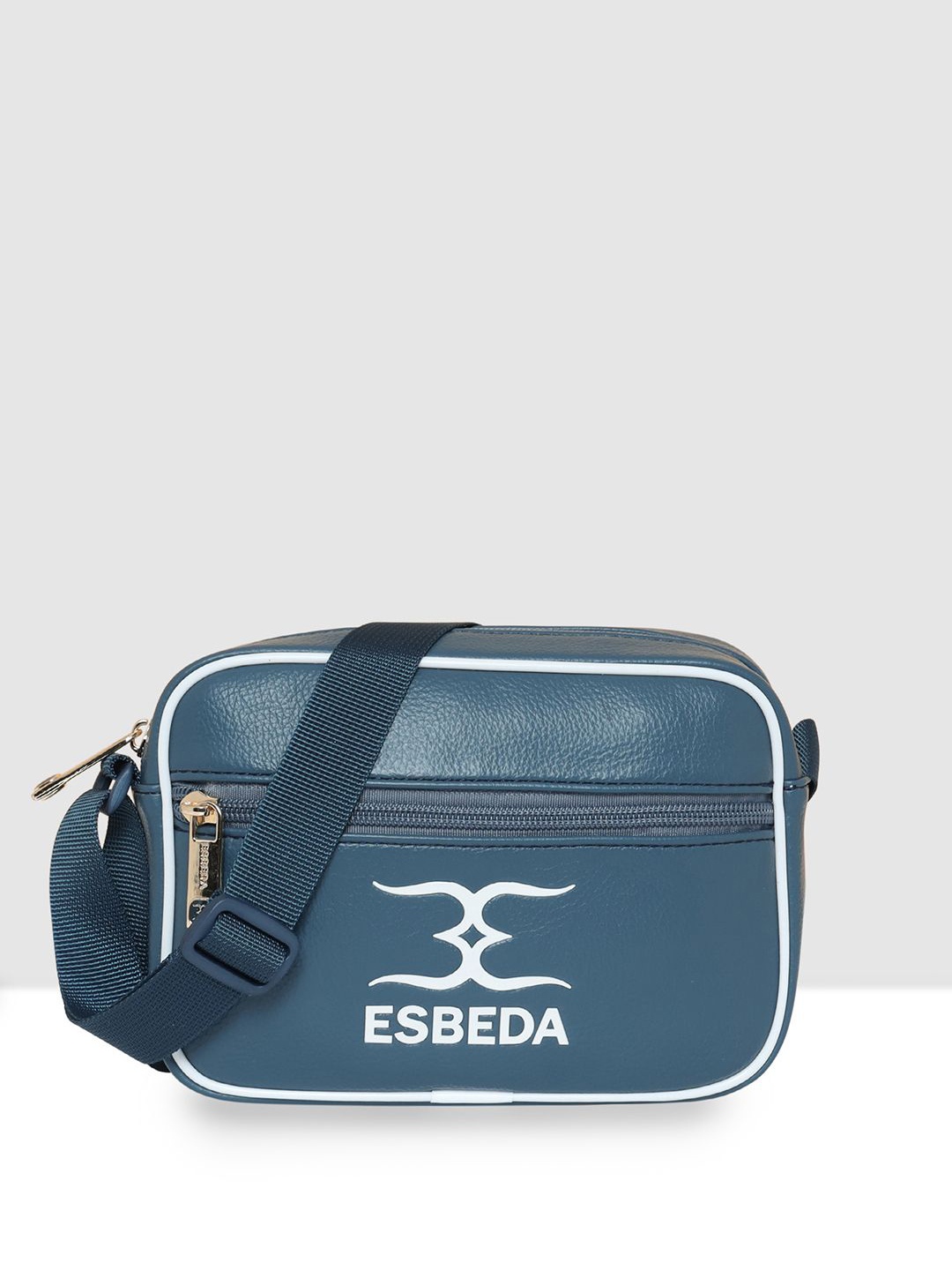 

ESBEDA Women Textured Swagger Sling Bag, Blue