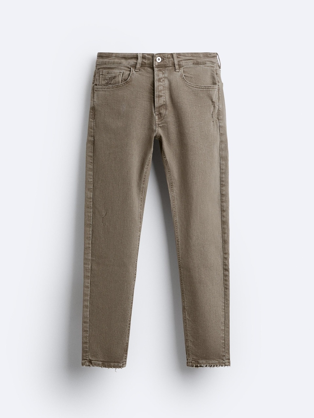 

ZARA Men Brown Trousers