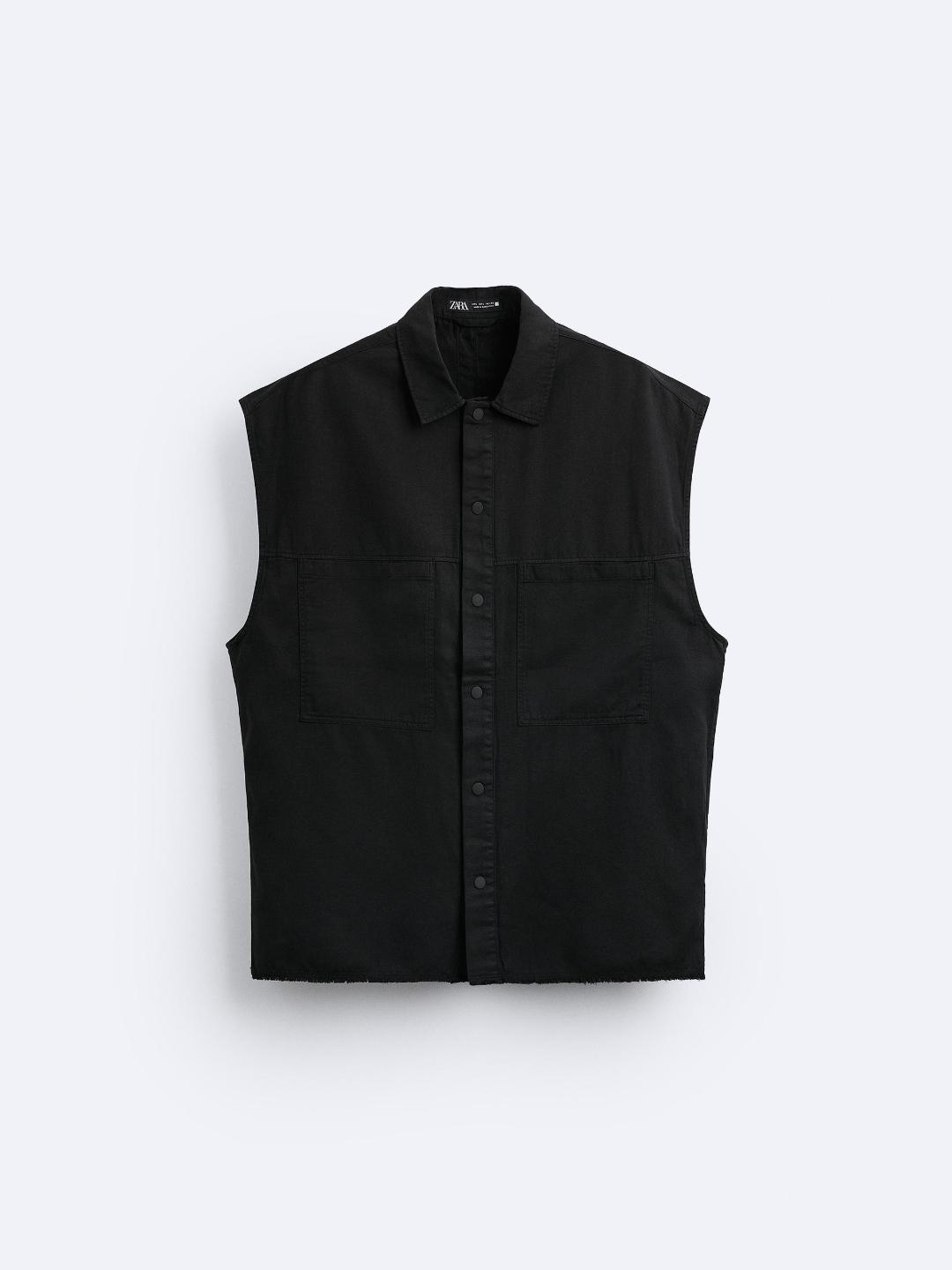 

ZARA Men Black Shirts