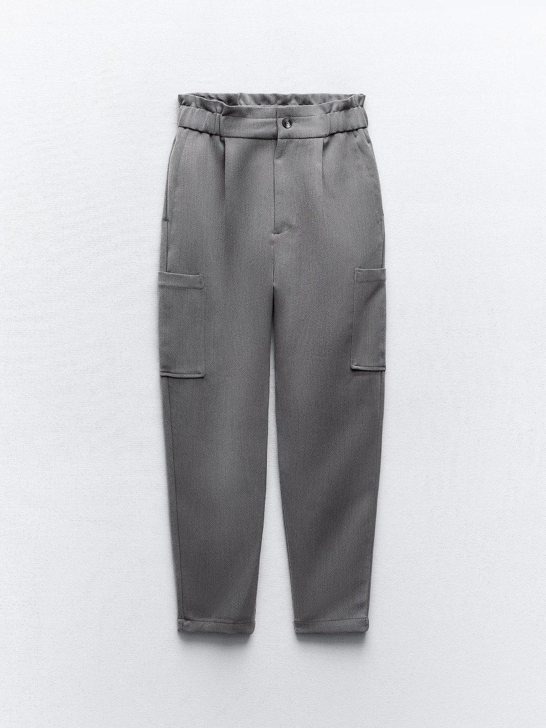 

ZARA Women Grey Trousers