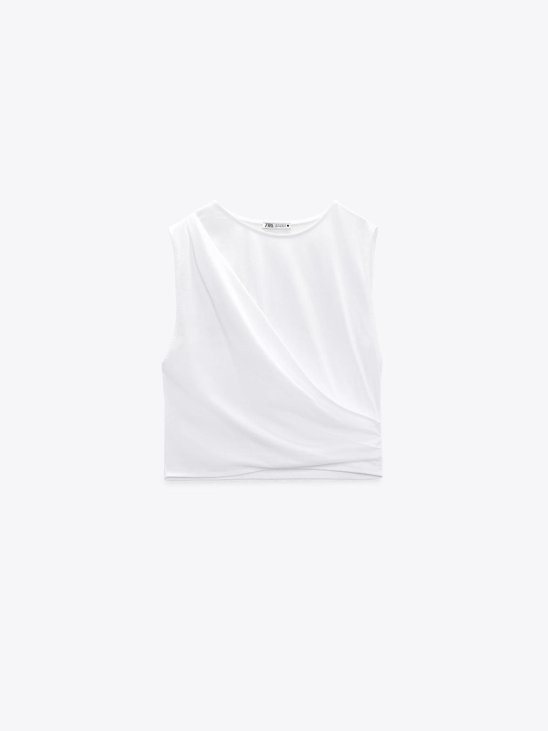 

ZARA Women White T-shirt