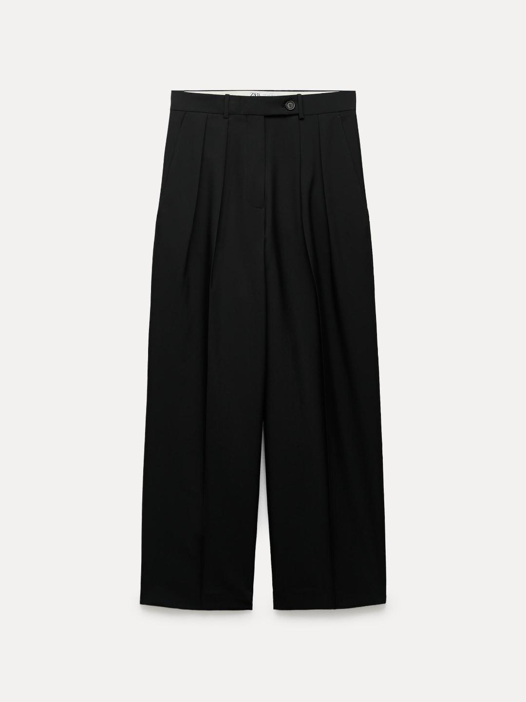 

ZARA Women Grey Trousers
