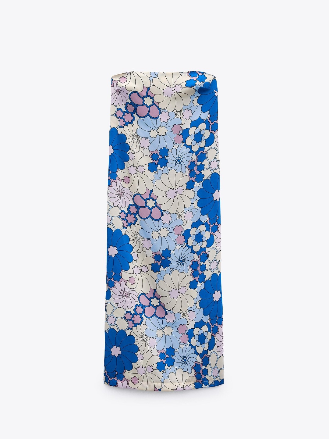 

ZARA Women Blue Dress
