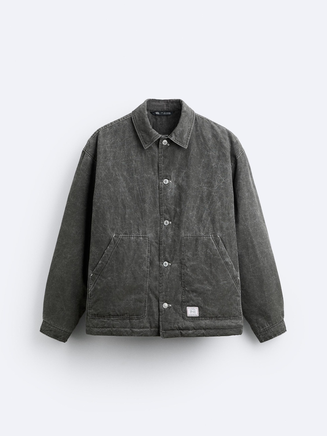 

ZARA Men Grey Jackets