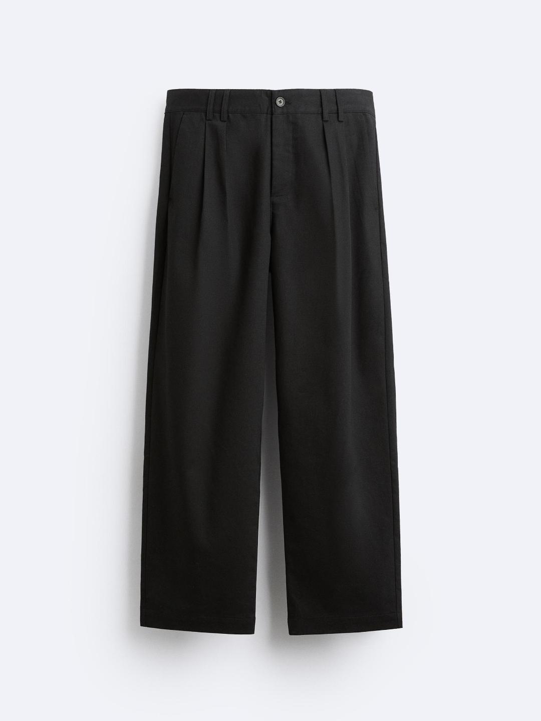 

ZARA Men Black Trousers