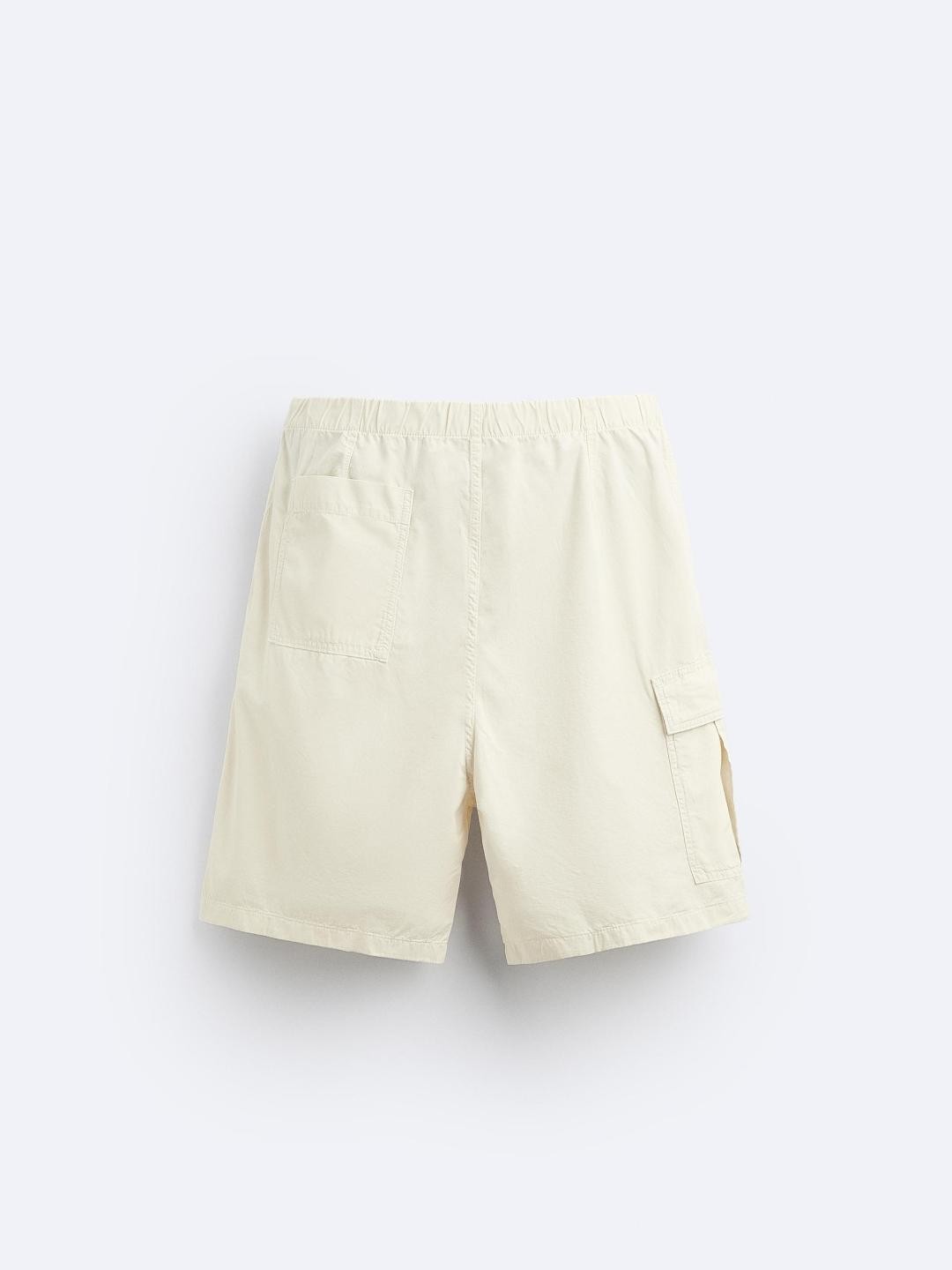 

ZARA Men White Shorts
