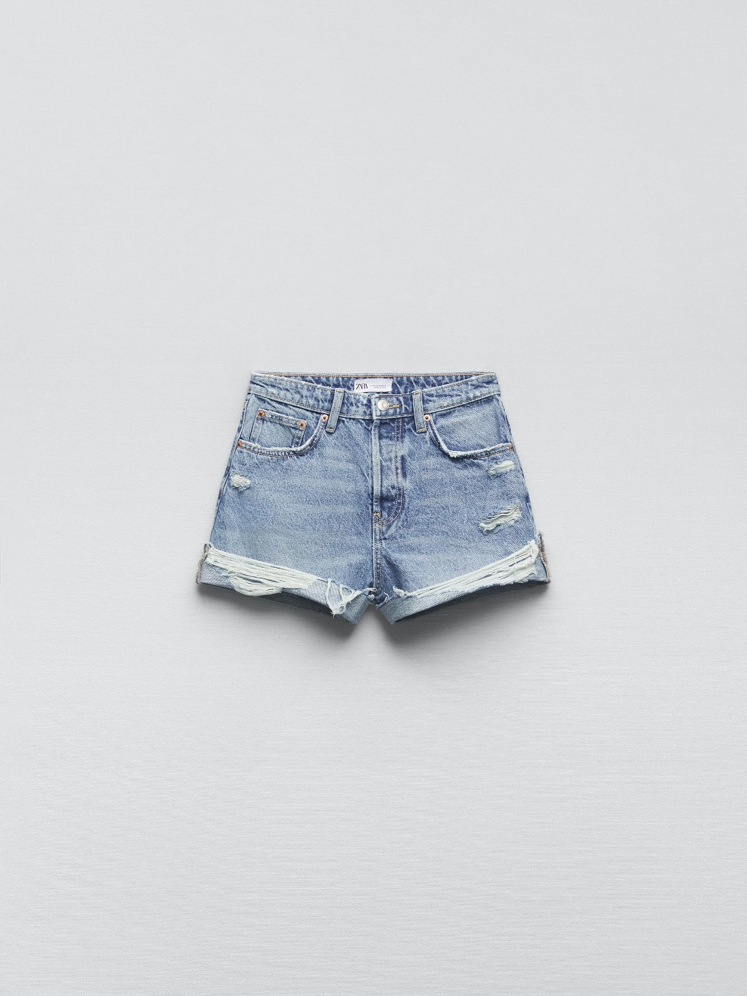 

ZARA Women Blue Shorts
