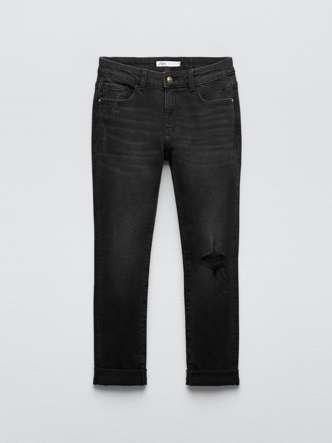 

ZARA Women Black Jeans