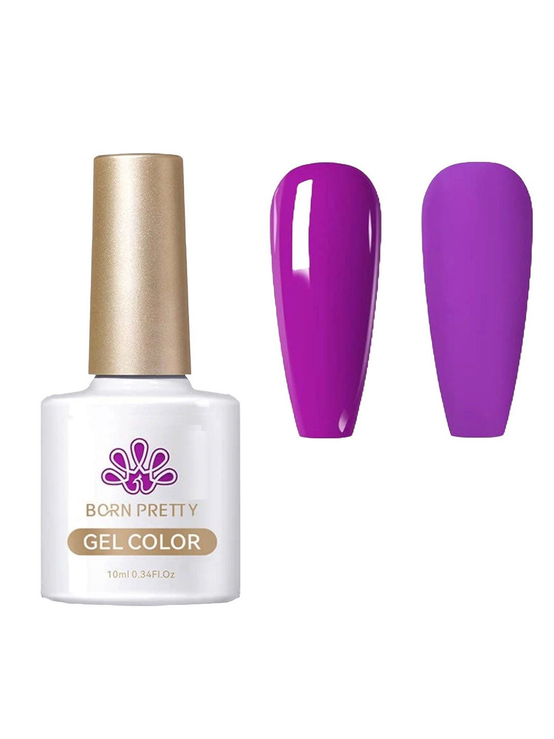 

BORN PRETTY Shellac Long-Wearing Nail Gel Polish -10 ml - Shade- CC05, Purple