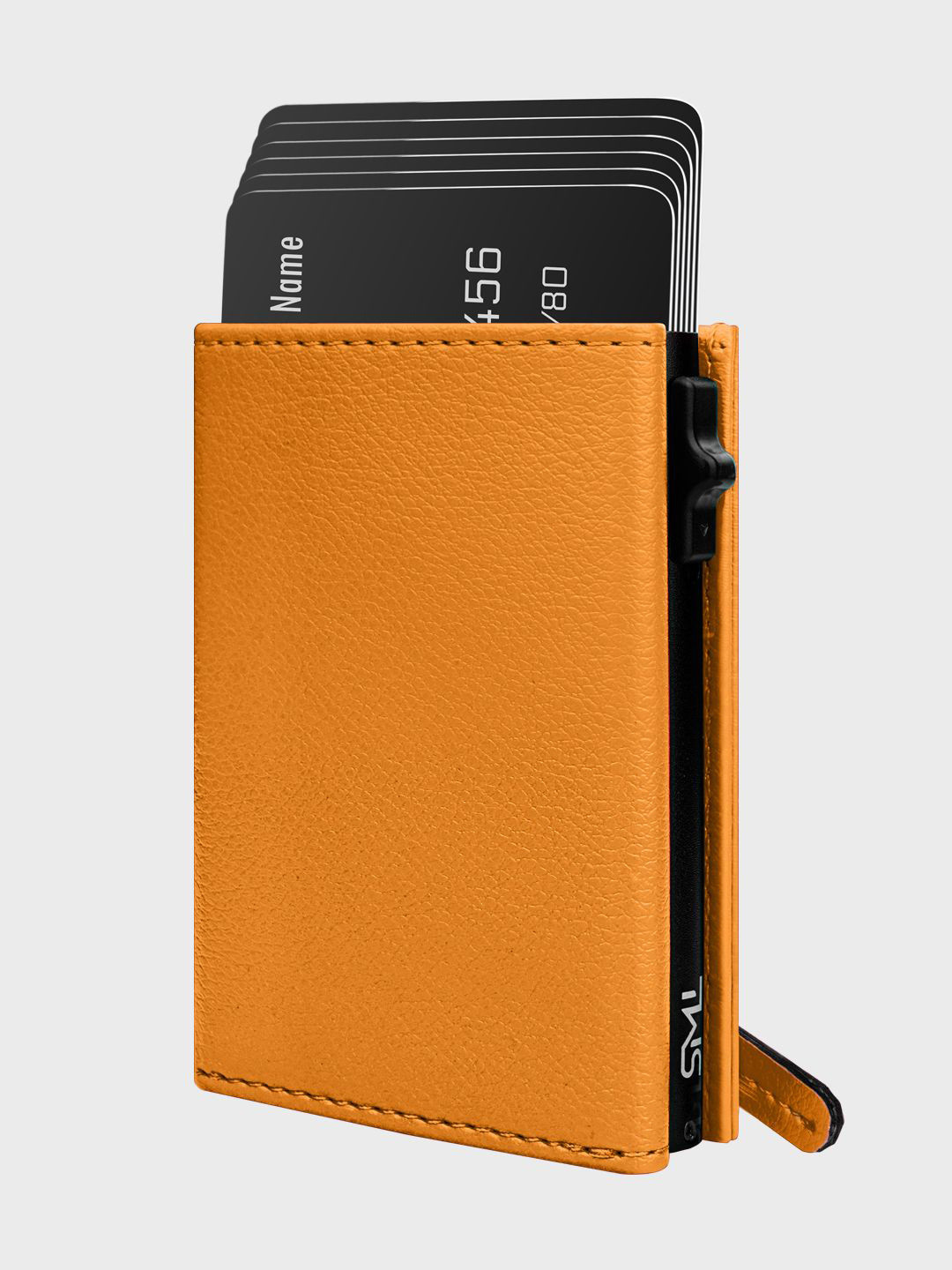 

The Wallet Store Unisex Leather Card Holder, Mustard