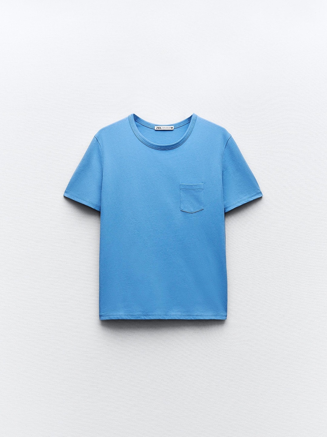 

ZARA Women Blue T-shirt