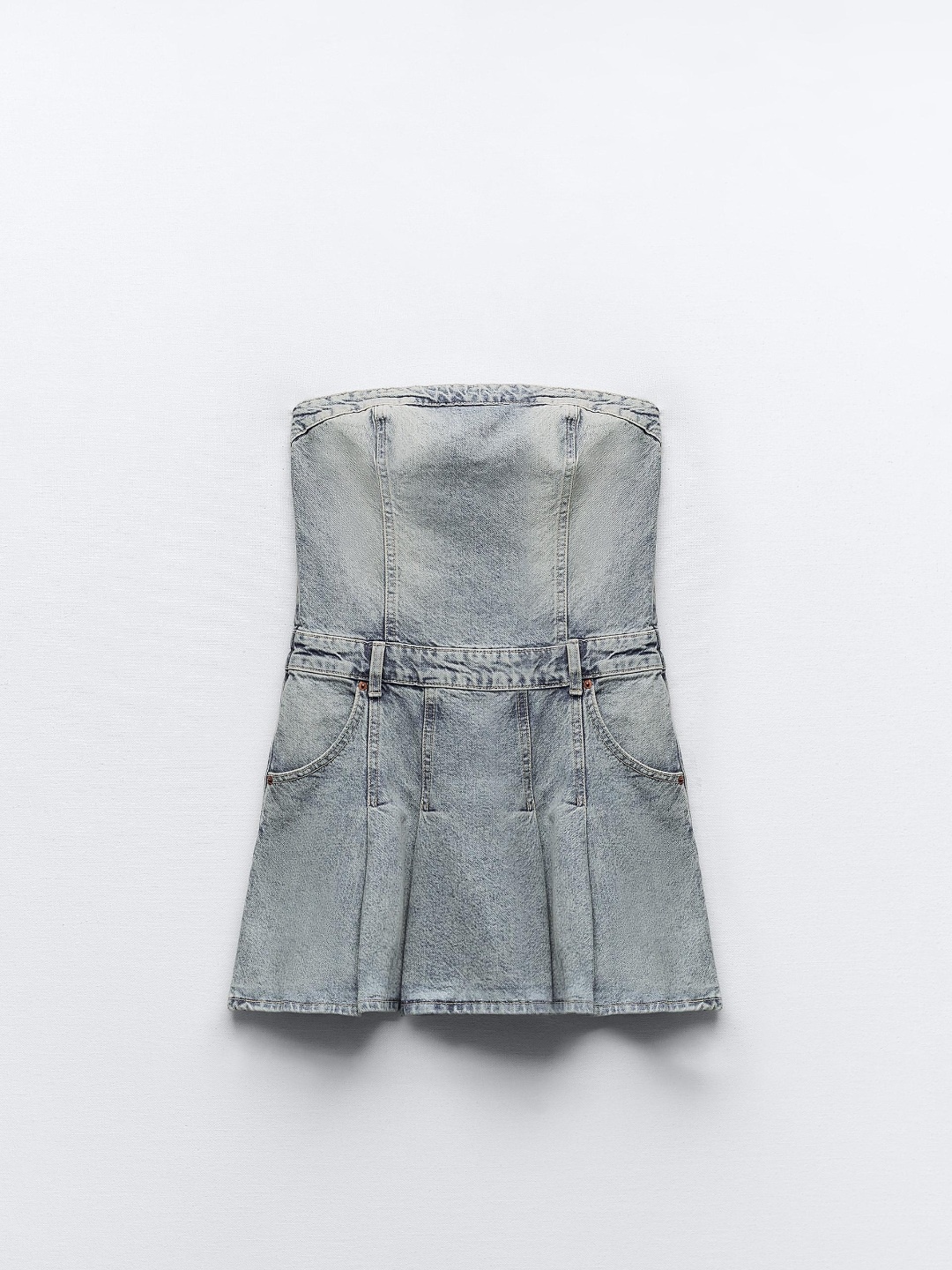 

ZARA Women Blue Dress