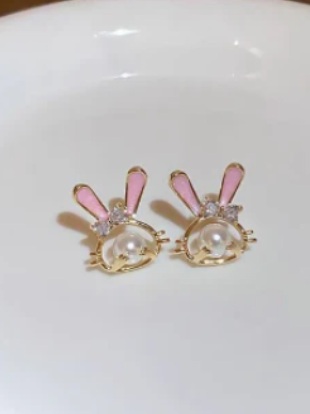 

SUBHAGALANKAR Animal Shaped Drop Earrings, Gold