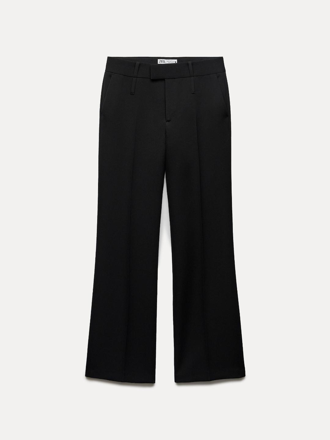 

ZARA Women Black Trousers