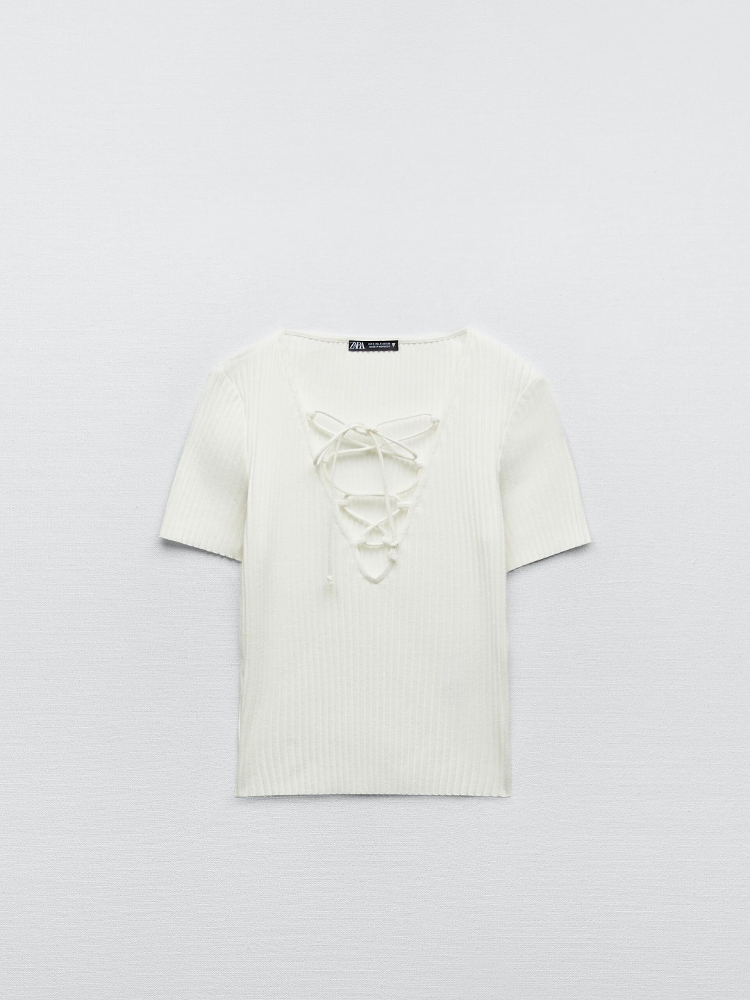 

ZARA Women White T-shirt