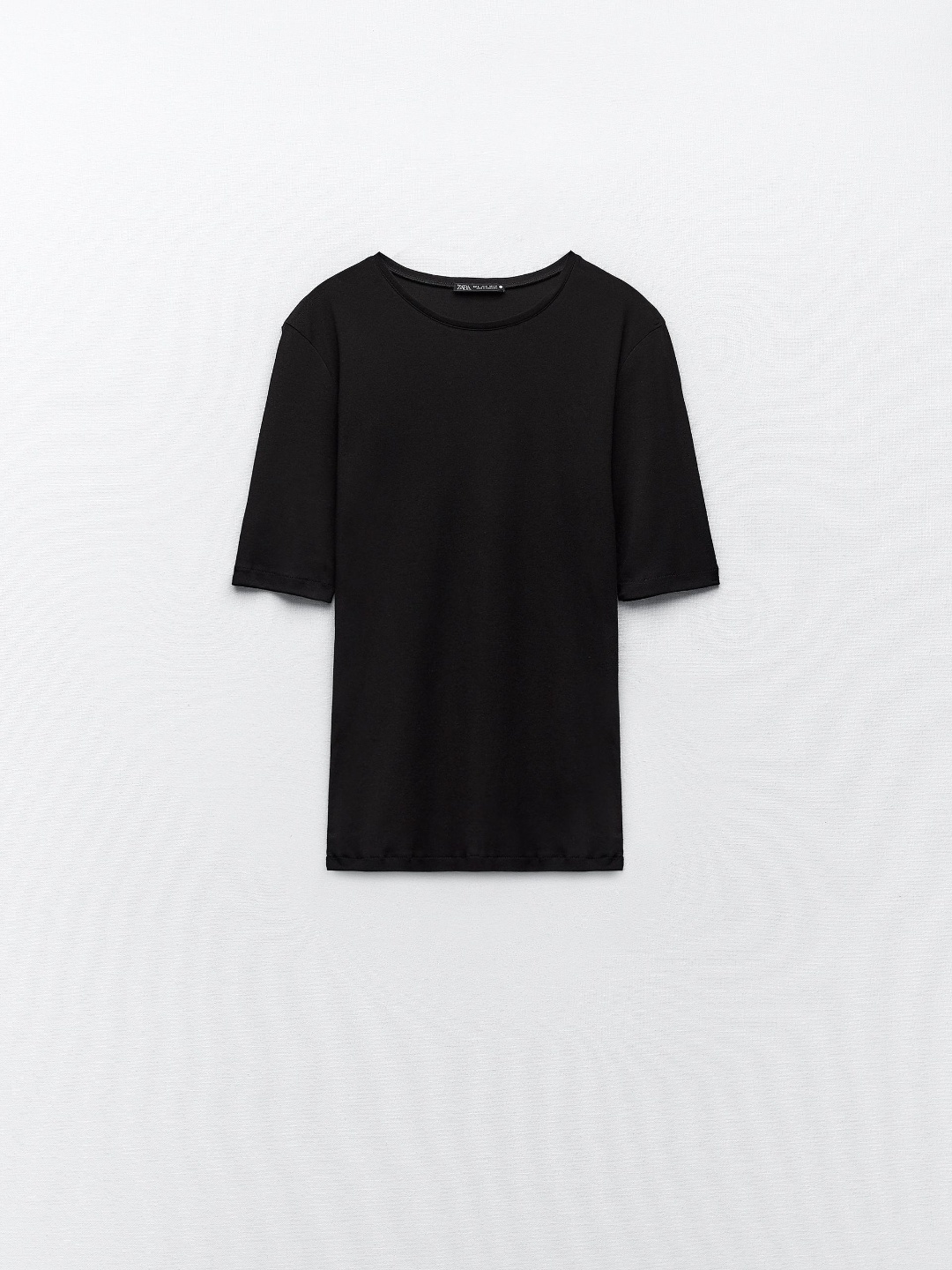

ZARA Women Black T-shirt