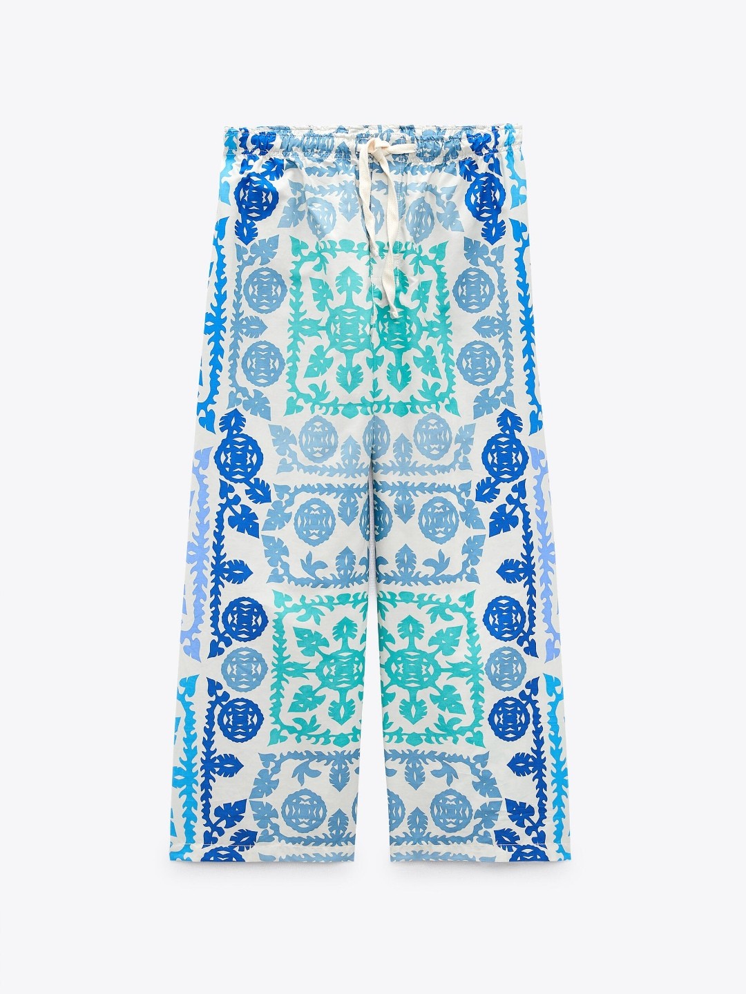 

ZARA Women Blue Trousers