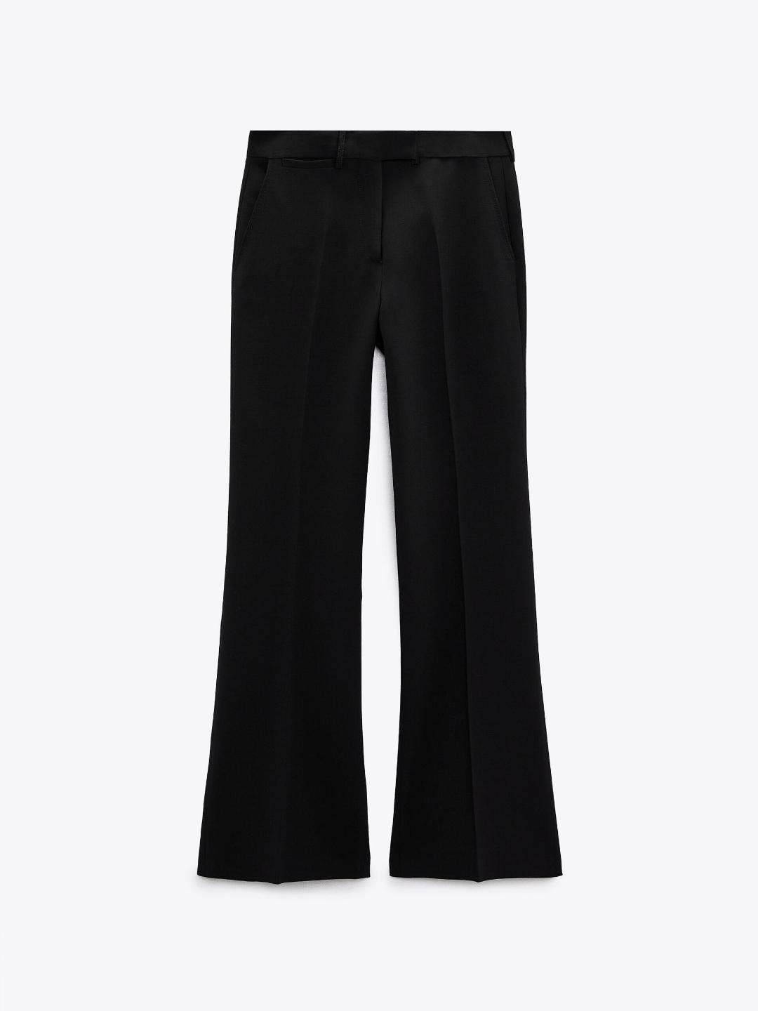 

ZARA Women Black Trousers