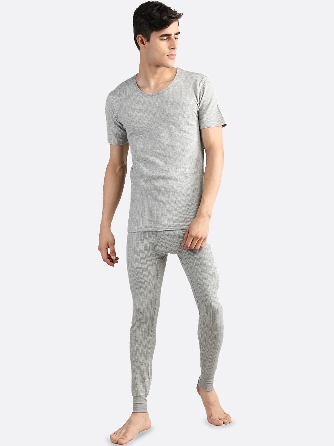

NEVA Round Neck Thermal Set, Grey
