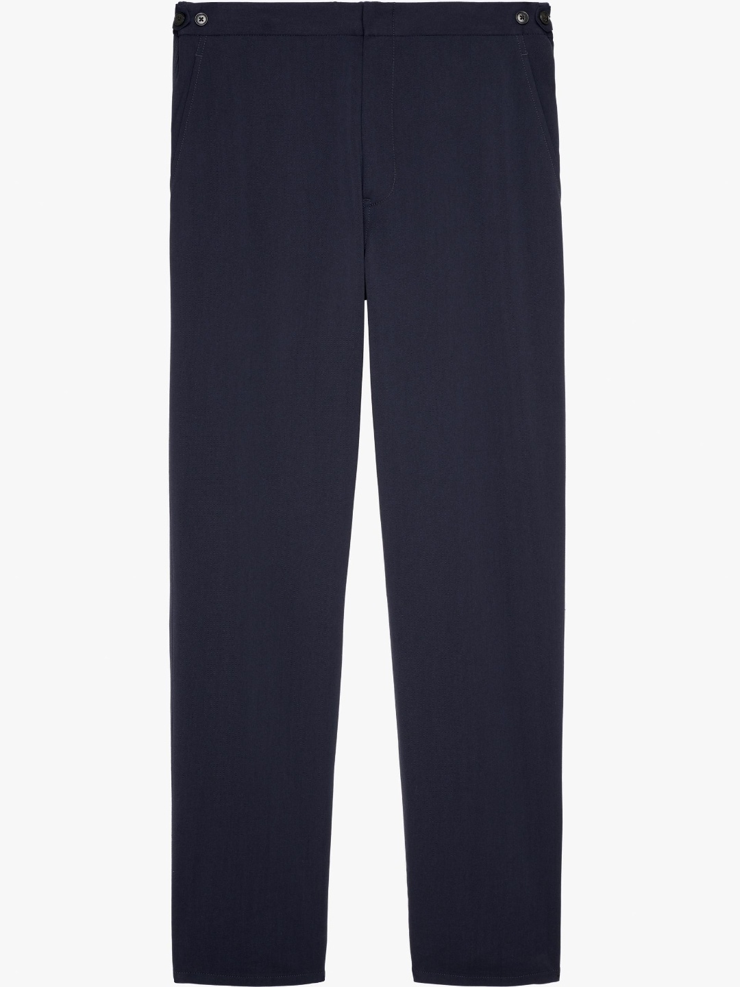 

ZARA Men Navy Blue Trousers