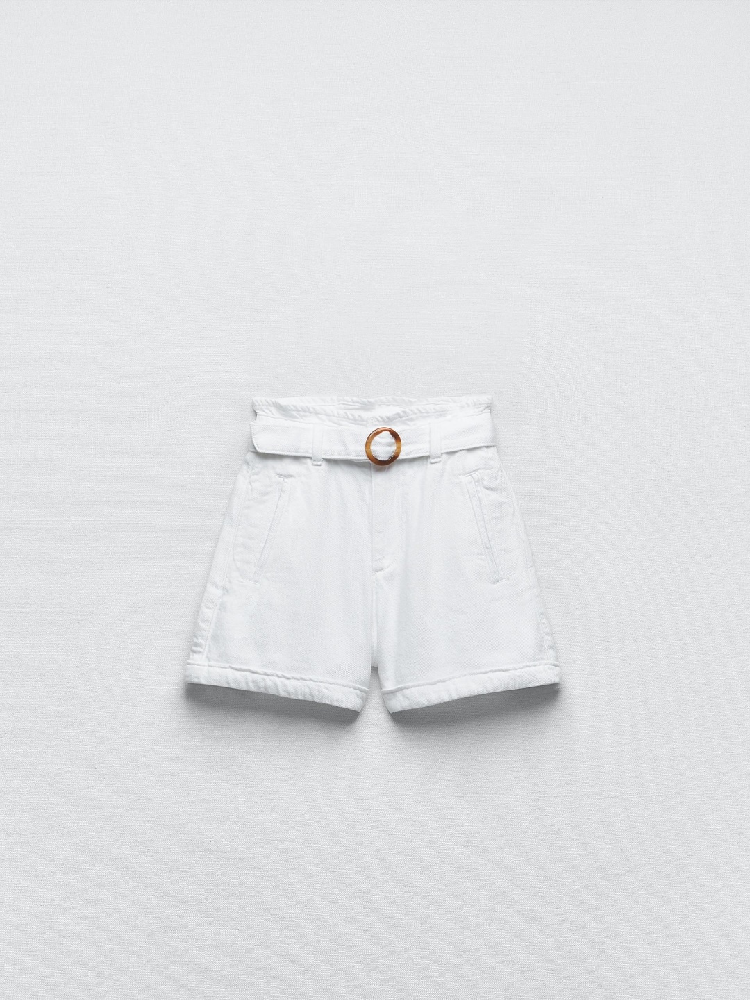 

ZARA Women White Shorts