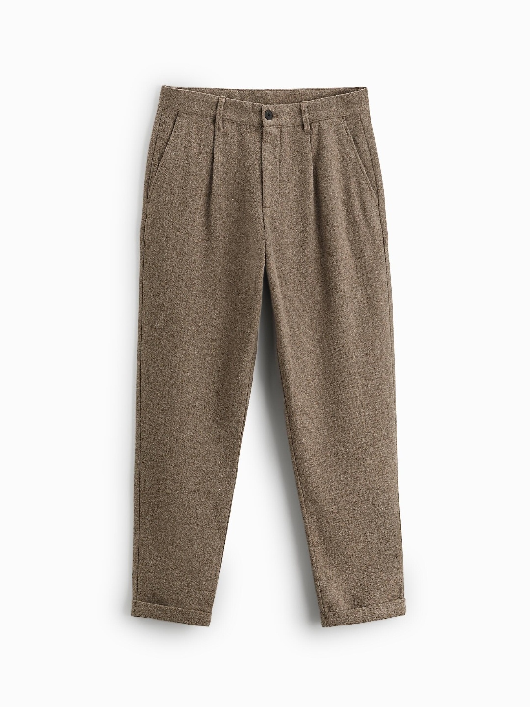 

ZARA Men Brown Trousers