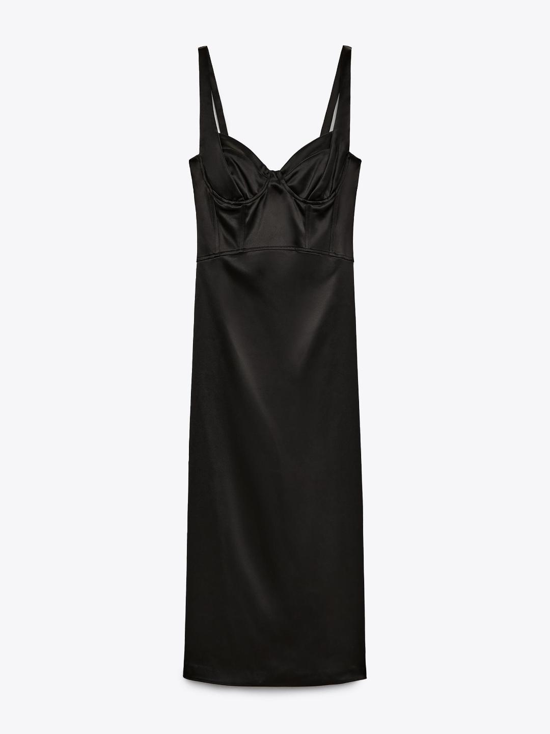 

ZARA Women Black Dress