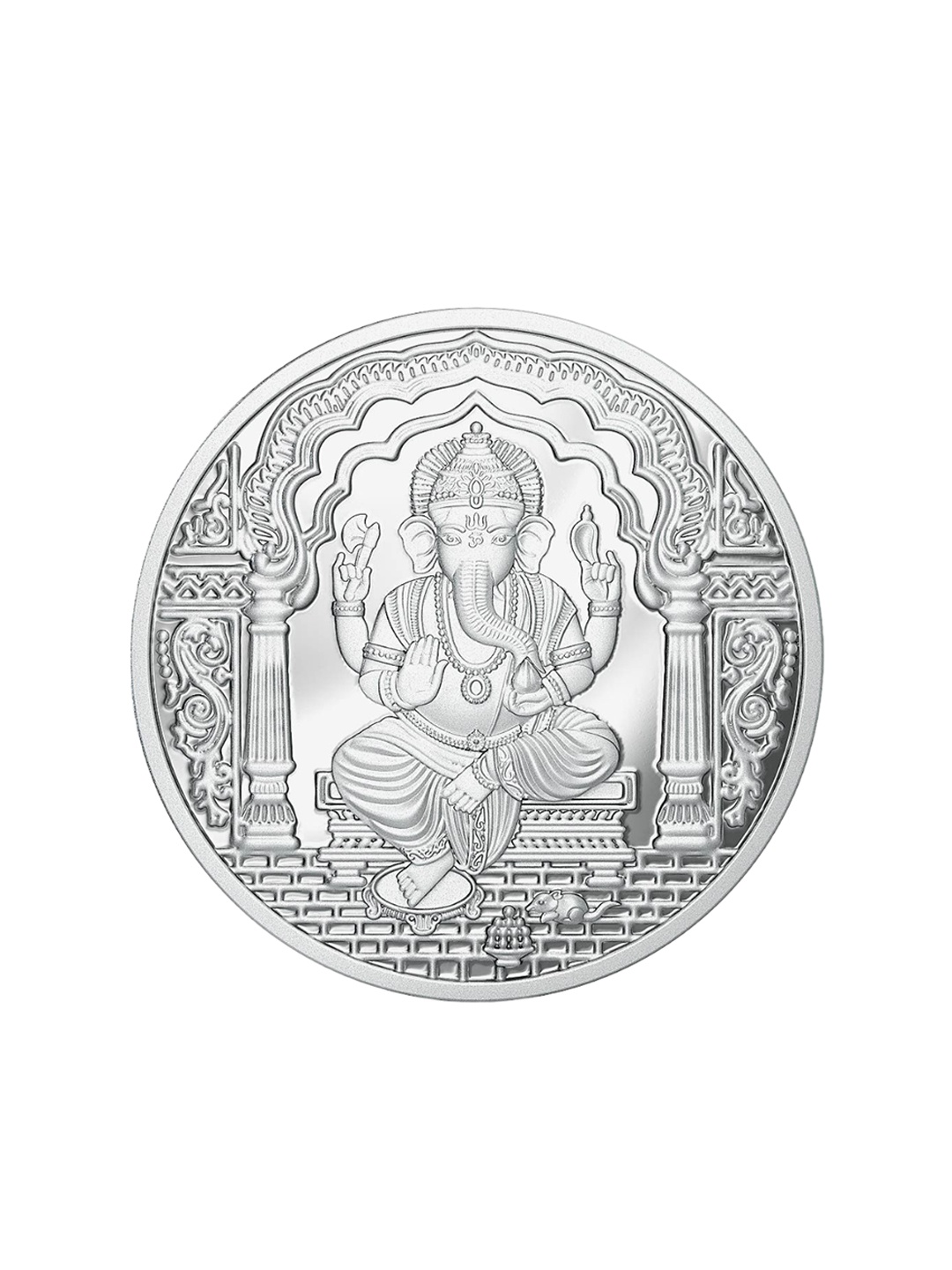 

Joyalukkas Ganesh Round Shaped Coin 250 gm, Silver