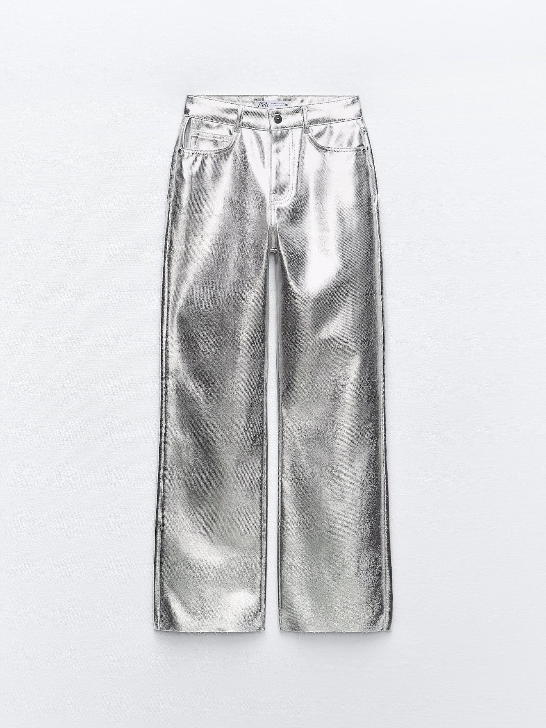 

ZARA Women Silver Trousers
