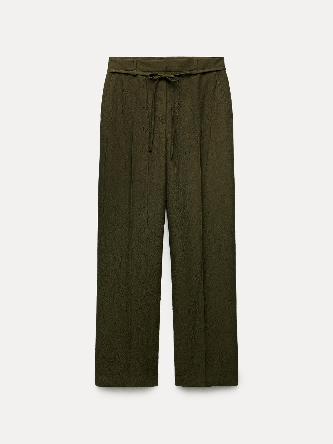 

ZARA Women Khaki Trousers