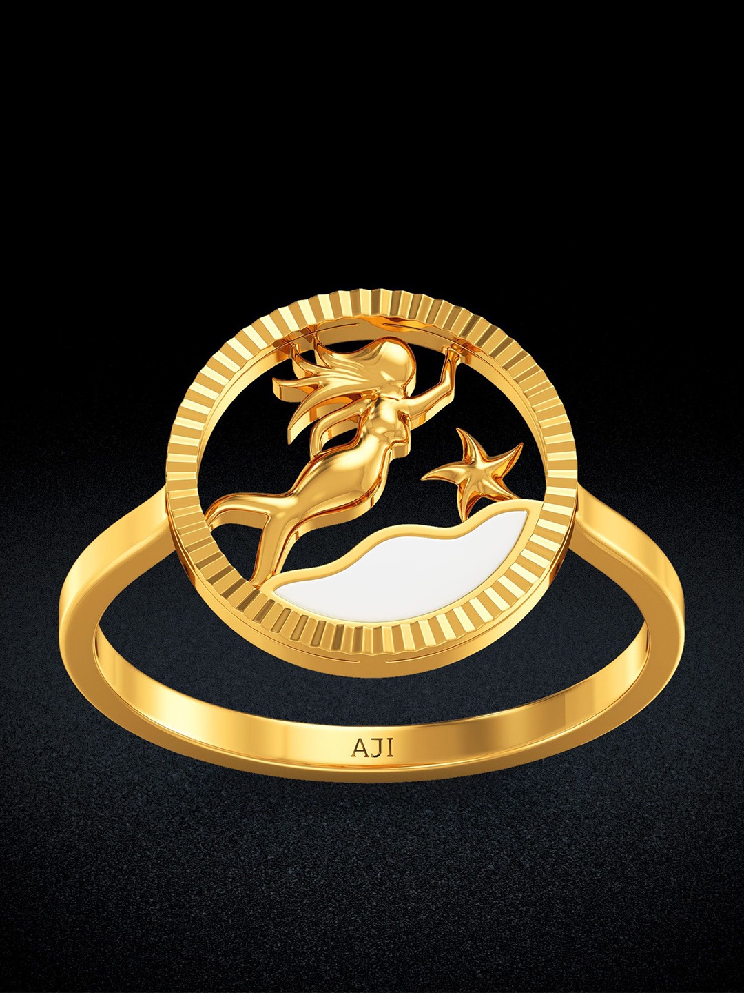 

Joyalukkas Women 22KT Finger Gold Ring 2.72gm